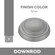 Minka Aire Down Rod in Silver (15|DR536SL)
