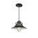 R Series One Light Pendant in Satin Black (59|RRRC14SB)