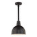 R Series One Light Pendant in Satin Black (59|RDBS12SB)