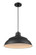 R Series LED Warehouse/Cord Hung in Satin Black (59|LEDRWHC17SB)