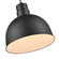 R Series LED Cord Hung Deep Bowl Shade in Satin Black (59|LEDRDBC12SB)