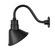 R Series LED Angle Shade in Satin Black (59|LEDRAS10SB)