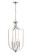 Four Light Pendant in Brushed Nickel (59|9837BN)