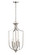 Four Light Pendant in Brushed Nickel (59|9836BN)