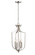Four Light Pendant in Brushed Nickel (59|9835BN)