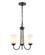 Ivey Lake Three Light Chandelier in Rubbed Bronze (59|9803RBZ)