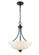 Ivey Lake Two Light Pendant in Matte Black (59|9802MB)