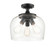 Ashford Three Light Semi-Flush Mount in Matte Black (59|9713MB)