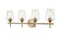 Ashford Four Light Vanity in Modern Gold (59|9704MG)