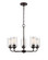 Moven Five Light Chandelier in Rubbed Bronze (59|9605RBZ)