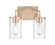 Beverlly Two Light Vanity in Modern Gold (59|9522MG)