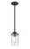 Beverlly One Light Mini Pendant in Matte Black (59|9511MB)