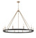 Carruth Ten Light Chandelier in Matte Black Modern Gold (59|9510MBMG)