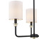 Chelsea Three Light Chandelier in Matte Black Modern Gold (59|9143MBMG)