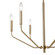 Laurell Six Light Chandelier in Modern Gold (59|8166MG)