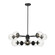 Avell Ten Light Chandelier in Matte Black (59|8150MB)