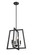 Four Light Pendant in Matte Black (59|8144MB)