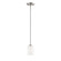 Bristo One Light Pendant in Satin Nickel (59|7251SN)