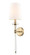 One Light Wall Sconce in Modern Gold (59|6981MG)