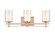 Huderson Three Light Wall Sconce in Modern Gold (59|5503MG)