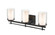Huderson Three Light Wall Sconce in Matte Black (59|5503MB)