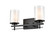 Huderson Two Light Wall Sconce in Matte Black (59|5502MB)