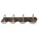 Neo-Industrial Four Light Vanity in Rubbed Bronze (59|5424RBZ)