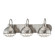 Neo-Industrial Three Light Vanity in Satin Nickel (59|5423SN)