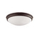 Three Light Flushmount in Rubbed Bronze (59|5225RBZ)