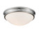 Baumann Two Light Flushmount in Brushed Nickel (59|5223BN)