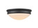 Baumann One Light Flushmount in Matte Black (59|5221MB)