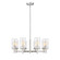 Janna Eight Light Chandelier in Brushed Nickel (59|495008BN)