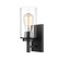 Janna One Light Wall Sconce in Matte Black (59|493001MB)