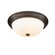 Kipson Three Light Flushmount in Rubbed Bronze (59|4905RBZ)