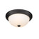 Kipson Two Light Flushmount in Matte Black (59|4903MB)