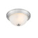 Two Light Flushmount in Brushed Nickel (59|4901BN)