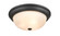 Whitton Three Light Flushmount in Matte Black (59|4605MB)