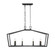 Lizabeth Eight Light Chandelier in Matte Black (59|4528MB)