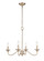 Delvona Four Light Chandelier in Modern Gold (59|4384MG)