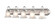 Compana Five Light Vanity in Satin Nickel (59|4285SN)
