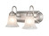 Compana Two Light Vanity in Satin Nickel (59|4282SN)