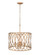 Arelyn Four Light Pendant in Painted Modern Gold (59|4214PMG)
