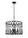 Arelyn Four Light Pendant in Matte Black (59|4214MB)