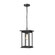 Bowton One Light Outdoor Hanging Lantern in Powder Coated Black (59|4123PBK)