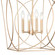 Tracy Four Light Pendant in Painted Modern Gold (59|4000PMG)
