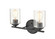 Moven Two Light Vanity in Matte Black (59|3682MB)