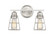 Two Light Vanity in Brushed Nickel (59|3382BN)