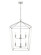 Corona Eight Light Pendant in Satin Nickel (59|3335SN)
