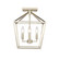 Corona Four Light Semi Flush Mount in Modern Gold (59|3334MG)