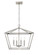 Corona Four Light Pendant in Satin Nickel (59|3294SN)